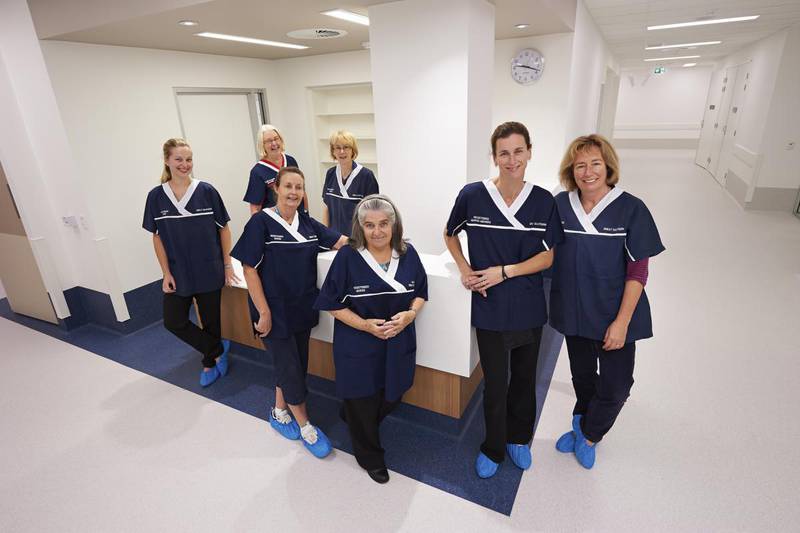 Staff at Albany Health Campus