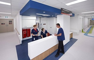 Clinical workstation at Albany Health Campus 2