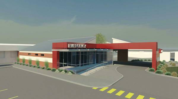 Artist impression of Emergency Department entrance