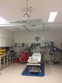 Resuscitation bay at Harvey Health Service.