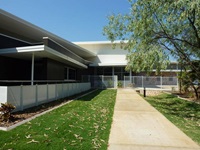 Outdoor area Kununurra Primary Health Centre.