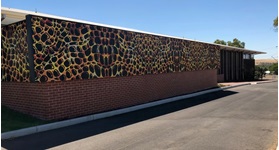 Northam external wall art