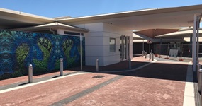Northam external wall art