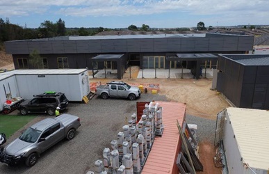 Construction time lapse