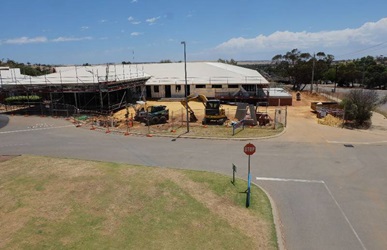 Construction time lapse