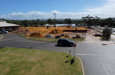 Construction time lapse