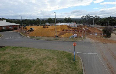 Construction time lapse