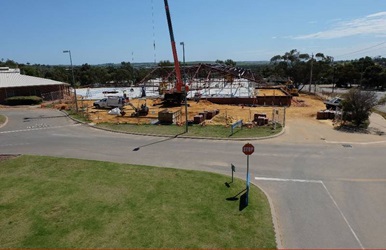 Construction time lapse