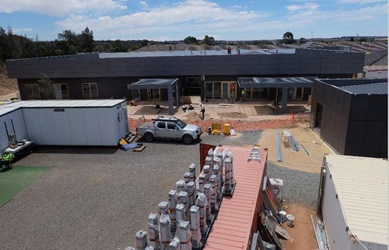 Construction time lapse
