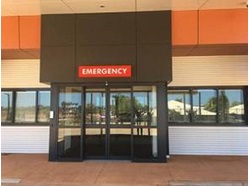 Front exterior of Onslow Health Service.