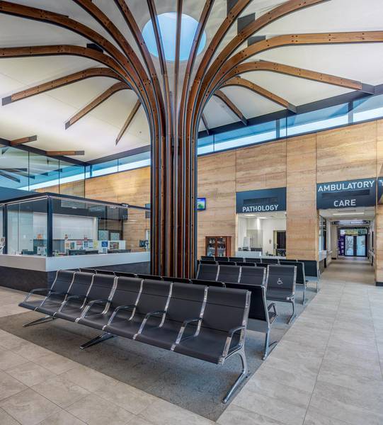 Main waiting area.