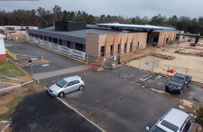 Building progress image.
