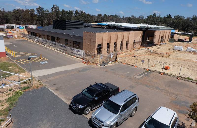 Building progress image.