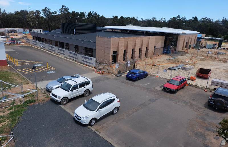 Building progress image.