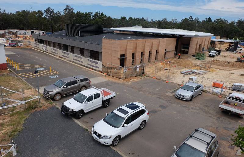 Building progress image.