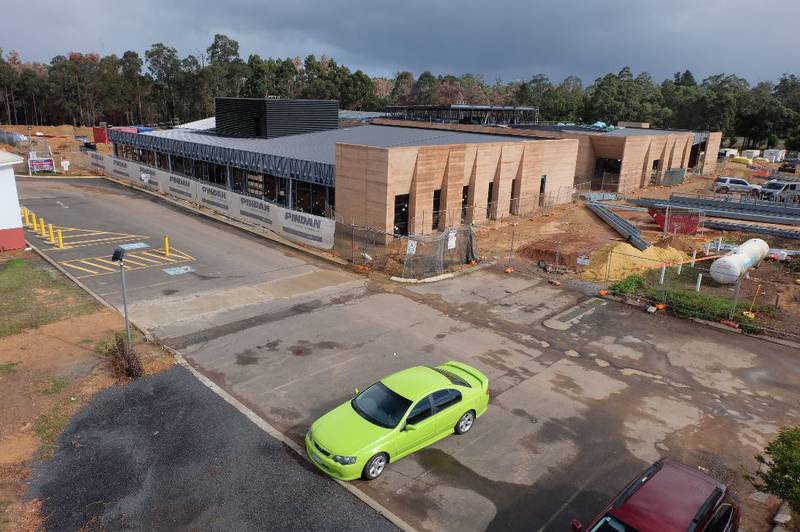 Building progress image.