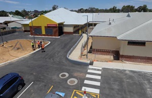 Progress of new Emergency Department.