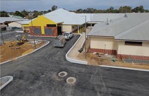 Progress of new Emergency Department.