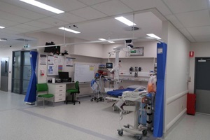 Resuscitation bays.