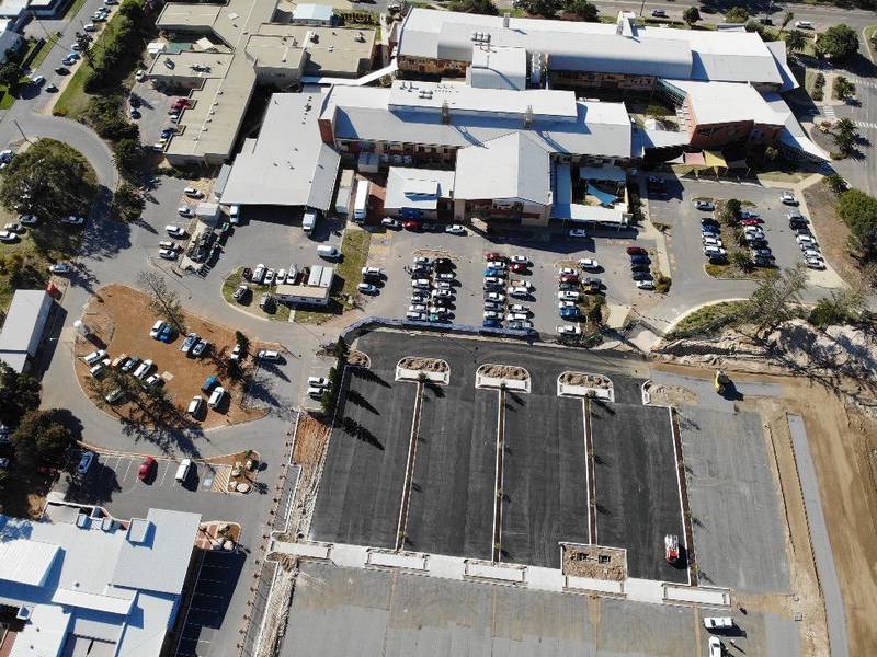 Forward works in progress at the Geraldton Health Campus