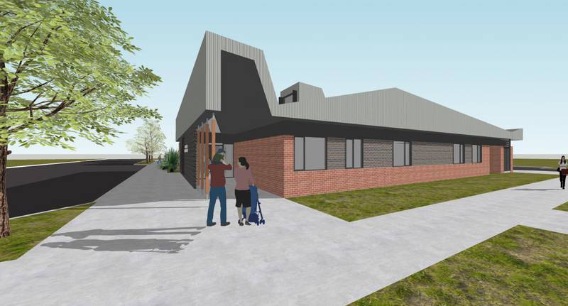 Artist impressions of new Cunderdin Health Centre