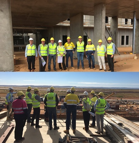 Left to right in top group shot: Mayor Peter Long, CEO Chris Adams, Cr Geoff Harris, Cr Evette Smeathers, Cr Daniel Scott, Cr Bart Parsons, Cr Grant Cucel, Cr Robin Vandenberg, Director Development Services Ryan Hall