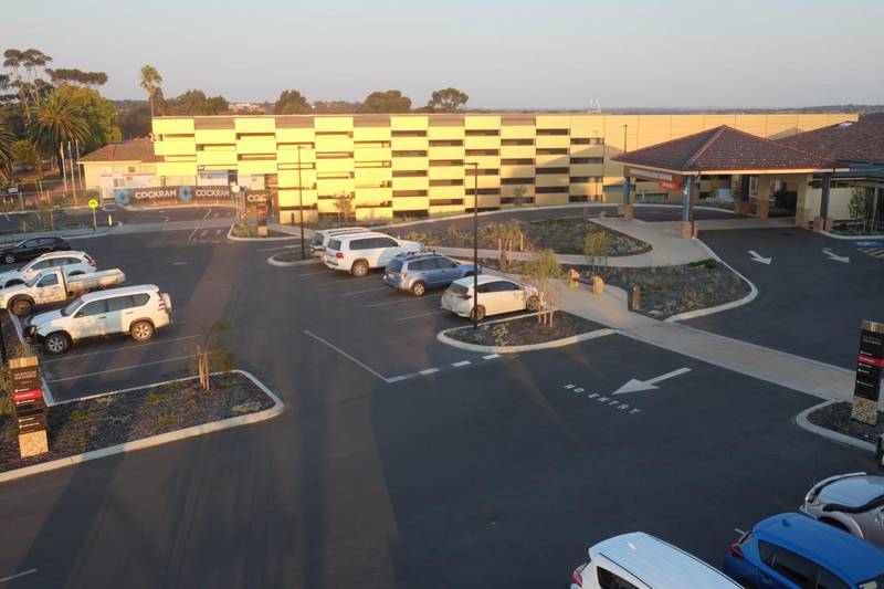 Narrogin Health Service’s new entrance.