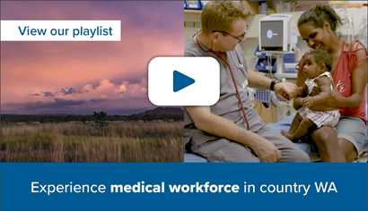 Experience medical workforce in country WA
